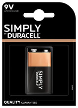 Batteri 6LR61 9V Duracell